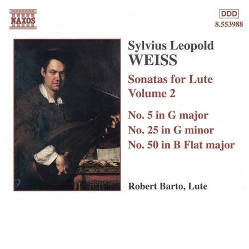 Cover for Weiss / Barto · Sonatas for Lute 2 (CD) (1999)