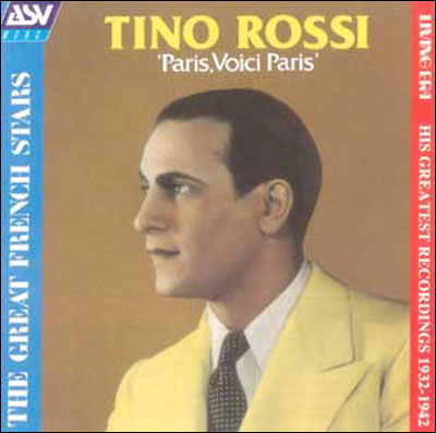 Cover for Tino Rossi · Paris,voici Paris (CD) (1996)