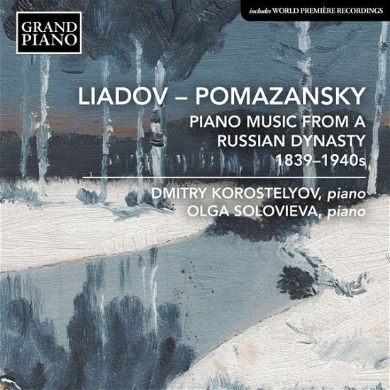 Cover for Korostelyov / Solovieva · Piano Music From A Russian Dynasty (CD) (2021)