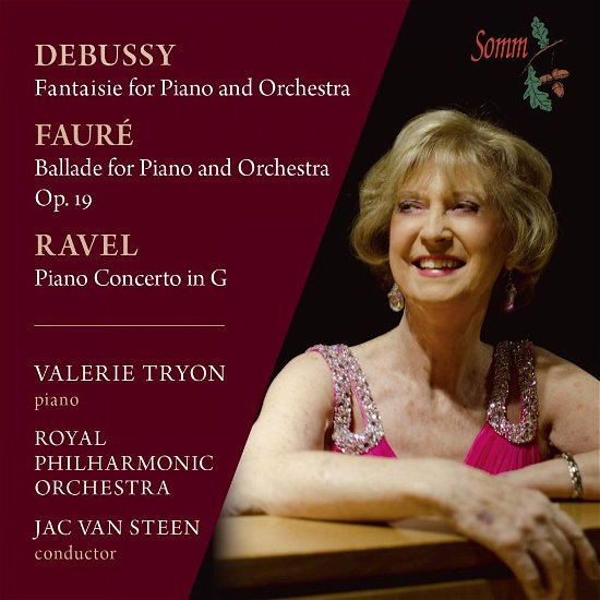 Cover for Valerie Tryon · Debussy / Faure / Ravel (CD) (2018)