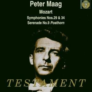 Cover for Maag Peter · Symphony No. 19  + 34 Testament Klassisk (CD) (2000)