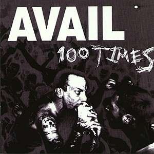 Cover for Avail · 100 Times (CD) (1999)