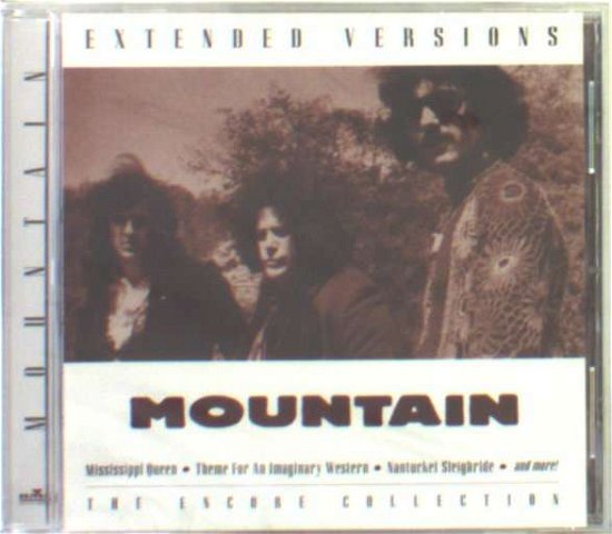 Extended Versions =live= - Mountain - Musik - SONY - 0755174569821 - 30. juni 1990