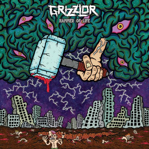 Cover for Grizzlor · Hammer of Life (CD) (2021)