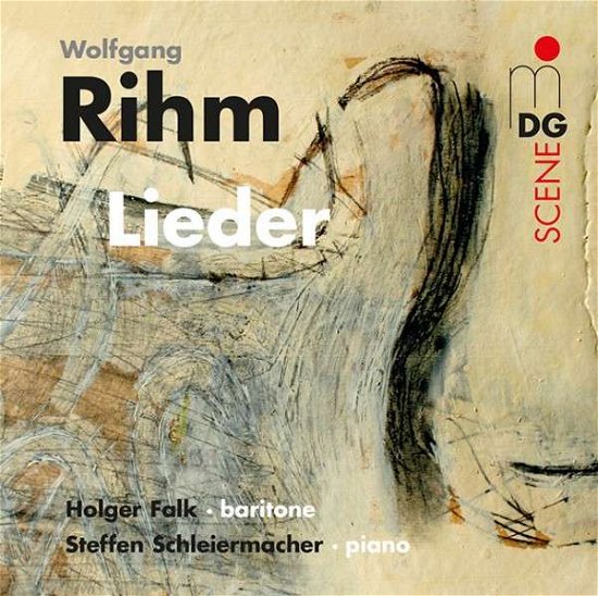 Cover for Holger Falk &amp; Steffen Schleiermacher · Wolfgang Rihm: Lieder (CD) (2016)
