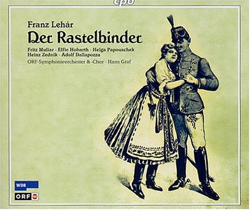 Cover for Lehar / Muliar / Hobarth / Papouschek / Graf · Der Rastelbinder (CD) (2004)