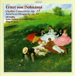 Violin Concerto 1 - Dohnanyi / Francis - Musik - CPO - 0761203930821 - 17. September 1996
