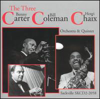 Cover for Carter, Benny / Bill Coleman / Henry Chaix · Three C's (CD) (2013)
