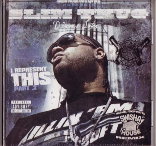Cover for Slim Thug · I Represent This 2 (CD) (2009)