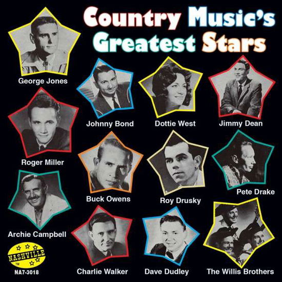 Cover for Country Music's Greatest Stars / Various (CD) (2013)