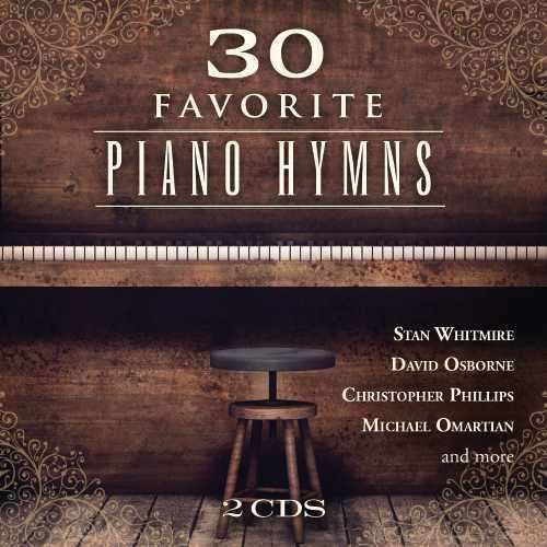 Cover for 30 Favorite Piano Hymns / Various (CD) (2016)