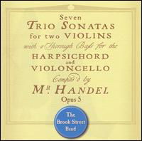 Trio Sonatas Op.5 - G.F. Handel - Music - AVIE - 0822252206821 - June 21, 2019