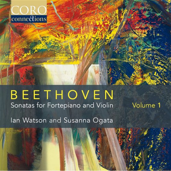 Cover for Beethoven / Ogata,susanna / Watson,ian · Sonatas for Fortepiano &amp; Violin 1 (CD) (2015)