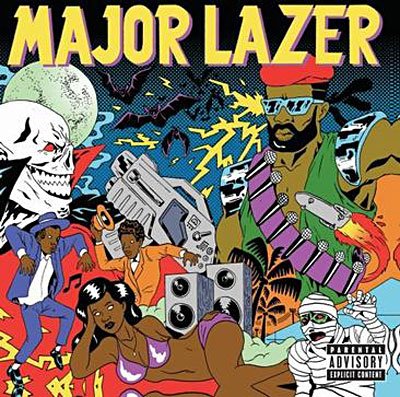 Cover for Major Lazer · Guns Don't Kill People: Lazers Do (CD) (2009)