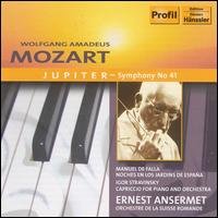 Symphony 41: Jupiter / Capriccio - Mozart / Stravinsky / Ansermet / Orch Suisse - Music - PROFIL - 0881488404821 - October 18, 2005
