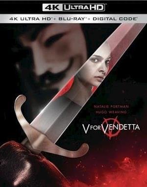 Cover for V for Vendetta (4K UHD Blu-ray) (2020)