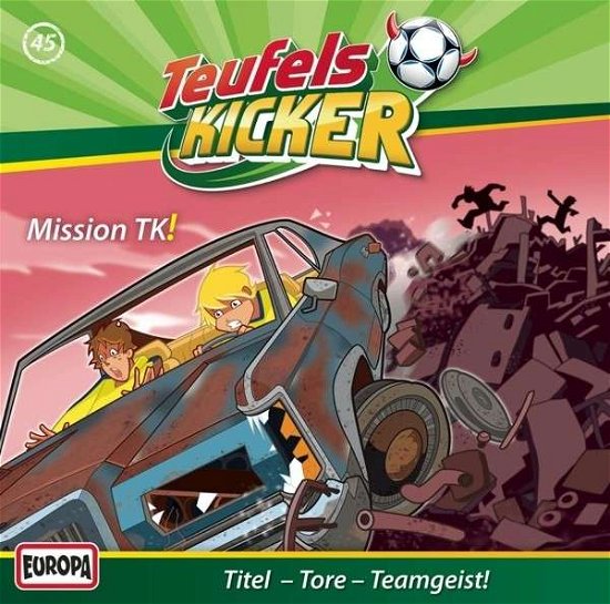 Cover for Teufelskicker · Teufelskicker-Mission TK!,CD-A (Book) (2019)