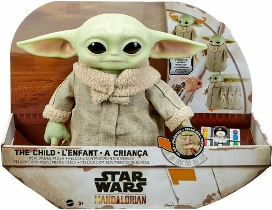 Cover for Star Wars · Star Wars The Mandalorian The Child Real Moves Plush (MERCH) (2021)