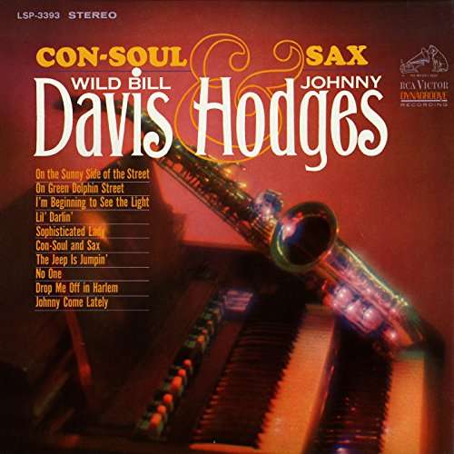 Cover for Davis,bill / Hodges,johnny · Con-Soul &amp; Sax-Davis,Bill / Hodges,Johnny (CD) (2016)