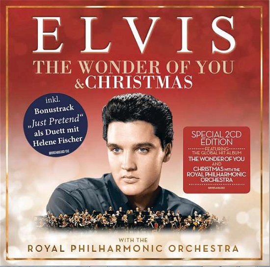 Cover for Elvis Presley · The Wonder of You - Christmas Edition (CD) (2017)