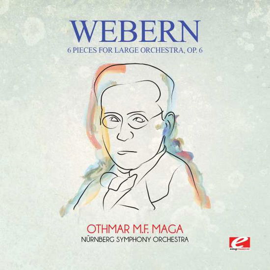 Cover for Webern · 6 Pieces For Large Orchestra Op. 6-Webern (CD) [Remastered edition] (2015)