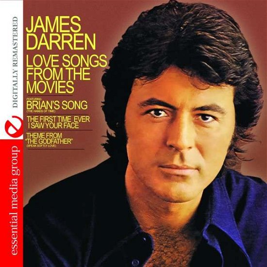 Cover for James Darren · Love Songs From The Movies-Darren,James (CD) [Remastered edition] (2014)