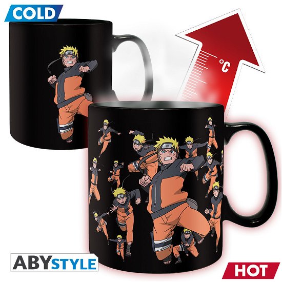 Naruto Shippuden - Mug Heat Change - 460 Ml -Multicloning - Naruto Shippuden: ABYstyle - Merchandise - ABYSSE UK - 3700789221821 - June 12, 2023