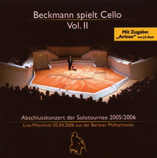 Cover for Thomas Beckmann · Beckmann, Thomas - Beckmann Spielt Cello Vol. 2 (CD) (2008)