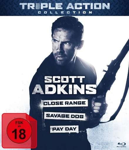 Cover for Scott Adkins Triple Action Collection (3 Blu-rays) (Blu-ray) (2019)