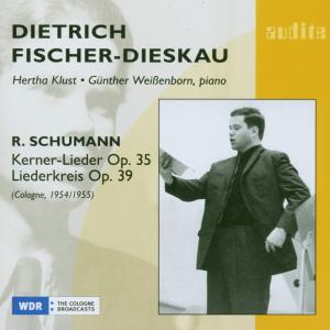Schumann: Kerner Lieder op. 35 & Liederkreis op. 39 - Fischer-Dieskau, Dietrich / Klust, Hertha / Weissenborn, Günther - Musikk - Audite - 4022143955821 - 14. februar 2007