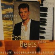 Cover for Peter Beets · All Or Nothing At All (CD)