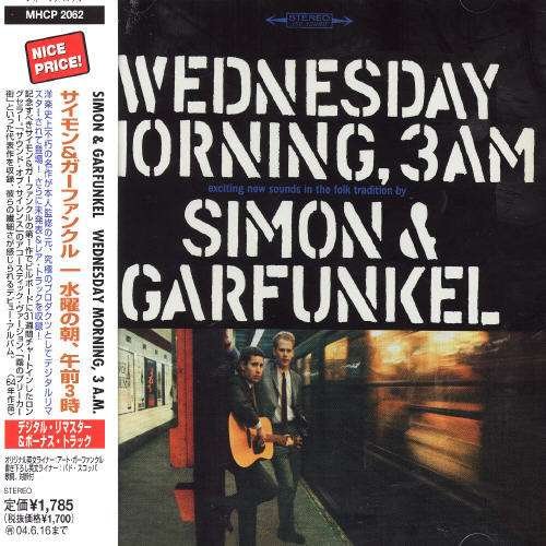 Cover for Simon &amp; Garfunkel · Wednesday Morning 3 A.m. (CD) [Bonus Tracks edition] (2008)