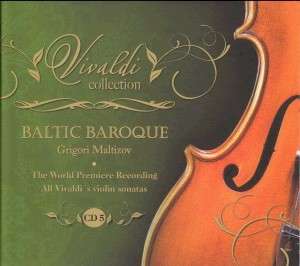 Cover for Ensemble Baltic Baroque · Maltizov Grigo-vivaldi - (CD)