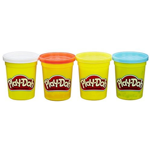 Play-Doh Classic Color Kleuren Potjes 4st. - Play-Doh - Mercancía - Hasbro - 5010993323821 - 