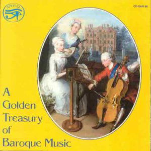 Cover for Golden Treasury of Baroque Music (CD) (2011)