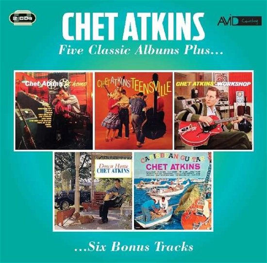 Cover for Chet Atkins · Five Classic Albums Plus (CD) (2019)
