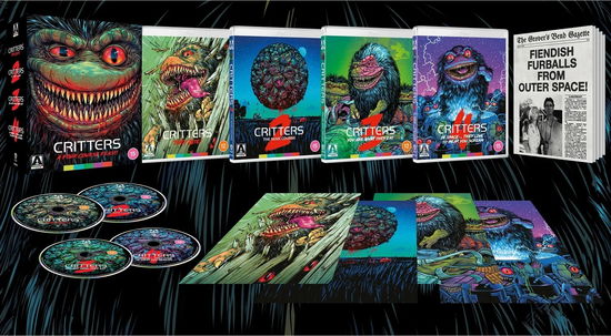 Cover for Critters · Critters: A Four Course Feast! (Blu-ray) [Limited edition] (2024)