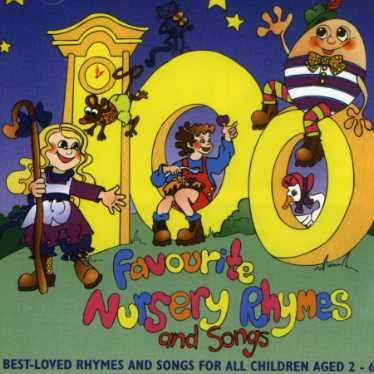 Cover for 100 Favourite Nursery Rhymes &amp; Songs (CD) (2002)