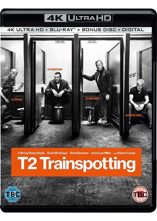 Cover for Trainspotting 2 (4k Ultra Hd+b · T2 Trainspotting (4K Ultra HD) (2017)