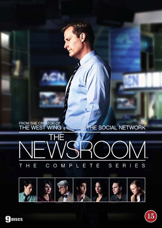 Cover for The Newsroom · The Newsroom - Complete Series Box Set (DVD) (2015)