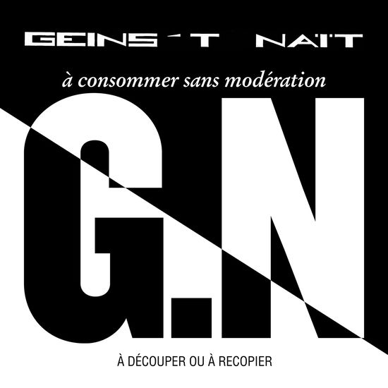 Cover for Geins't Nait · Consommer Sans Moderation (CD) (2025)