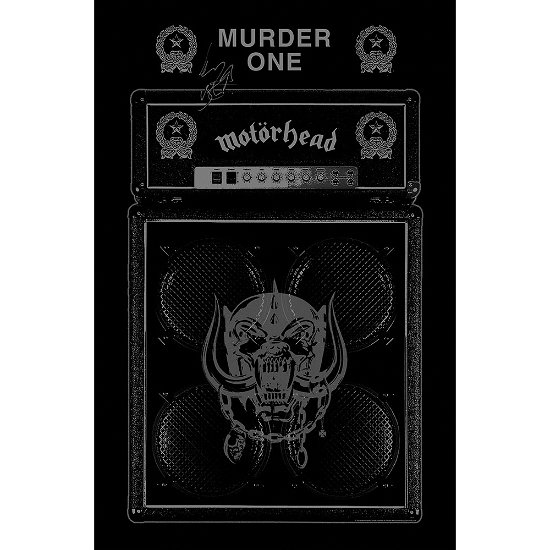Cover for Motörhead · Motorhead Textile Poster: Murder One (Plakat)