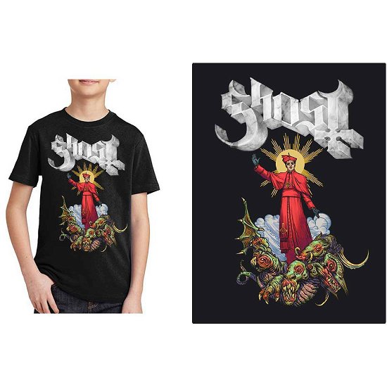 Cover for Ghost · Ghost Kids T-Shirt: Plague bringer (5-6 Years) (T-shirt) [size 5-6yrs] [Black - Kids edition]