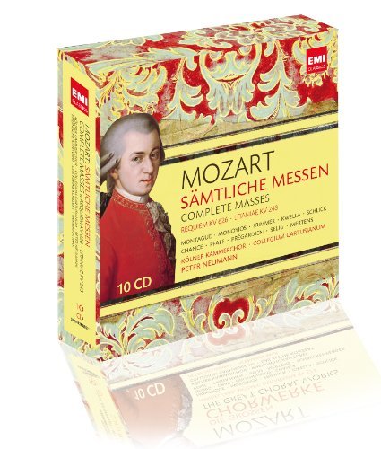 Cover for Wolfgang Amadeus Mozart · Samtliche Messen / Complete Masses (CD) [Ltd edition] [Box set] (2023)