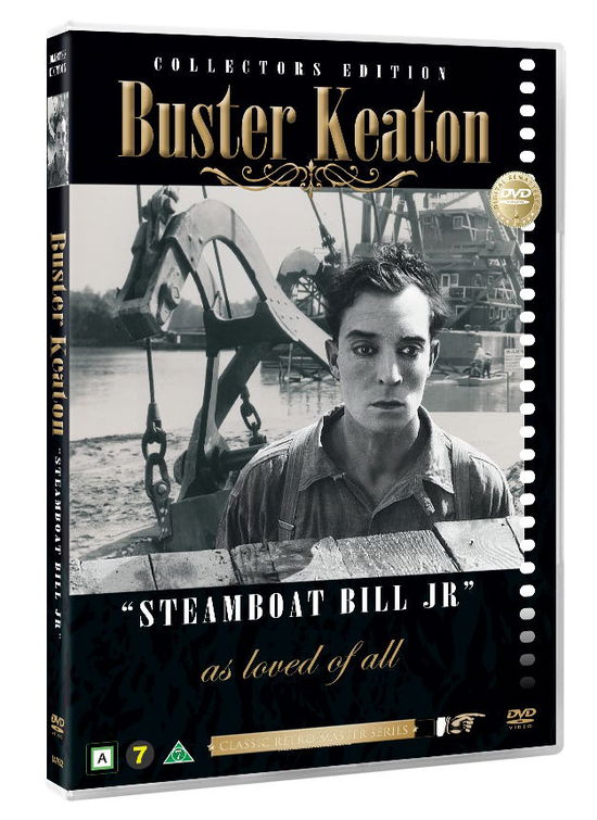 Cover for Buster Keaton, Steamboat Bill (DVD) [Remastered edition] (2023)