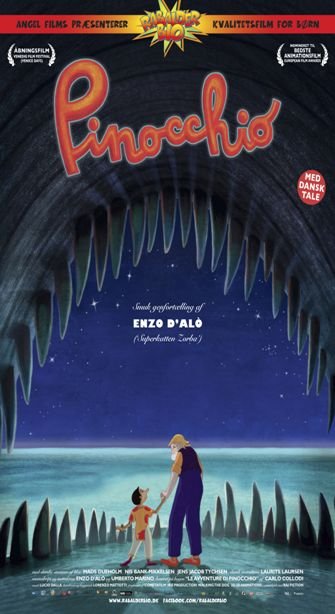 Cover for Pinocchio Dk (DVD) (2016)