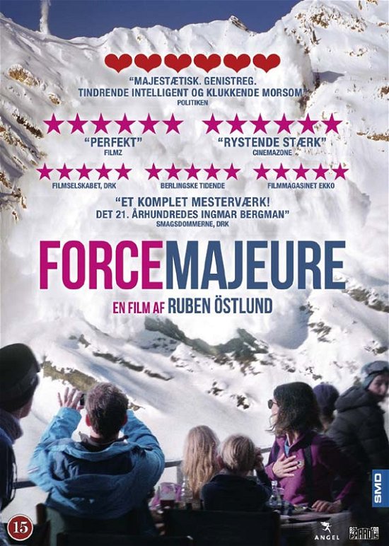 Cover for Ruben Östlund · Force Majeure (DVD) (2015)