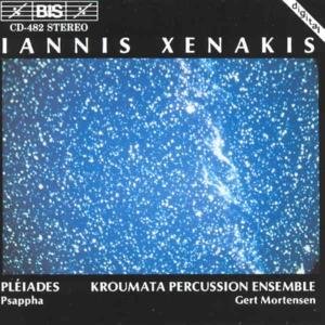 Pleiades / Psappha - Xenakis / Mortensen / Kroumata Percussion Ensemble - Musikk - BIS - 7318590004821 - 3. februar 1994
