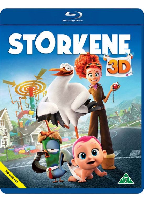 Cover for Storks · Storkene (3D Blu-ray) [3D edition] (2017)