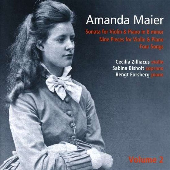 Cover for Zilliacus / Bisholt · Amanda Maier 2 (CD) (2017)